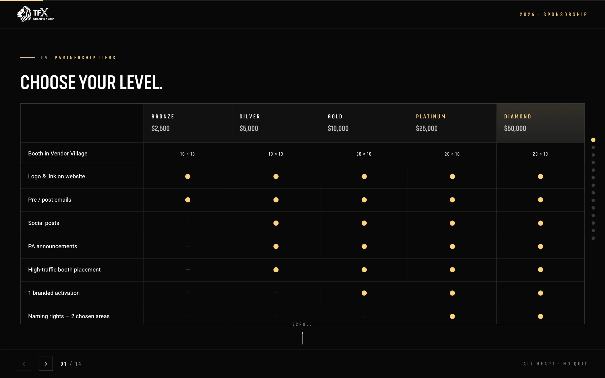 TFX — Tiers slide